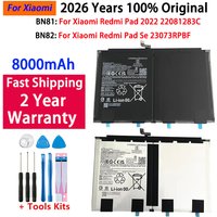 2026 Years 100% Original Rechargeable Battery BN82 BN81 8000mAh Battery For Xiaomi Redmi Pad Se Flat Batteries High Quality