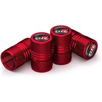 4Pcs Car Wheel Tire Valve Stem Caps Airtight Cover For Toyota GR Sport RAV4 C-HR Corolla Yaris Camry Prius Tyre Plug Accessories