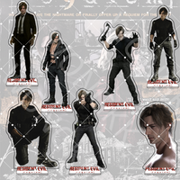 Game Resident Evil Requiem 15CM Acrylic Stand keychain Game Stand Desktop Decor Home Collection Ornament Gift For Game Fans