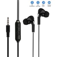 3.5mm Wired Headphone Sport Music Wired Earphone Gaming In-Ear Earbuds Stereo Noise Reduction Headset With Mic For Xiaomi Huawei