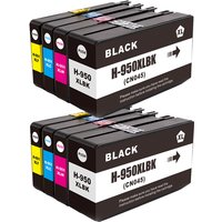 Compatible For HP 950XL 951XL 950 951 Ink Cartridges Officejet Pro 8100 8600 8610 8615 8620 8625 251dw 276dw for HP950