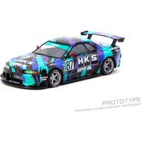 Tarmac Works TW 1:64 Skyline (R32) Widebody HKS Diecast Model Car