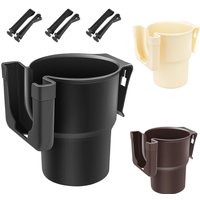 Car Drink Holder Vehicle Bottle Air Vent Organizer Extender For Road Trip Camping Commuting, SUV Truck Sedan, Outdoor Travel