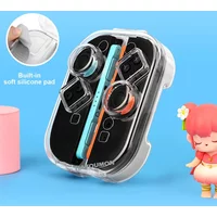Transparent Storage Case For Switch 2 Joypad Left and Right Handle Dust-proof Clear Protective Case For Switch 2 Accessories