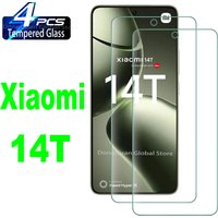 2/3/4Pcs For Xiaomi 14T Tempered Glass Screen Protector Glass Film