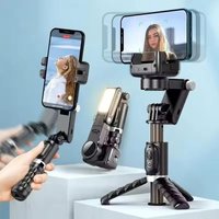 FANGTUOSI Q18 Desktop Following the shooting Mode Gimbal Stabilizer Selfie Stick Tripod for iPhone Cell Phone Smartphone