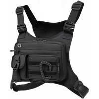 AliExpress HDIRXG Outdoor Tactical Chest Bag Men's Vest EDC Waterproof Anti-Theft Chest Pack for Cycling Bags Running Front Chest Bag