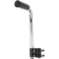 Stainless Steel Wheelchair Handle Extender Adjustable Ergonomic Push Handle Extension for Manual Wheelchairs Travel Home Outdoor