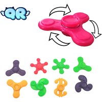 5/10Pcs Mini FigetS Hand Spinner For Children Anti Stress Focus Gyro Finger Gyroscope Funny Leaf Toys Kids Gift Fingertips Toy