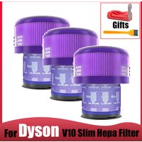 For Dyson V10 Digital Slim/SV18 HEPA Filter, Washable Reusable Replacement, High-Efficiency Cordless Vacuum Filter Accessories