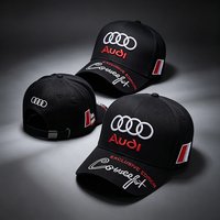 Cotton Embroidery Baseball Hat Adjustable Sports Hat For Audi SLine A7 A3 A4 A6 A5 Q5 A1 Q7 Q3 Q4 TT SQ5 RSQ3 S3 RS5 RS6 Sticker