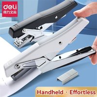 Effortless Plier Stapler with 1000 Staples,20 Sheet Capacity, Office Desk Stapler for Stapling Home School Warehouse Handmade