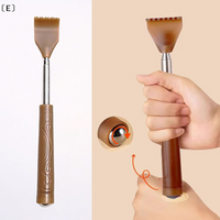 〔E〕Stainless Steel Telescopic Back Scratcher Extendable Massager Anti Itch Tool Relaxing Back Claw〔Winter5〕