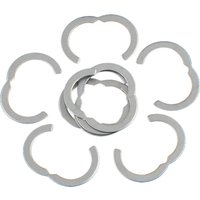 10pcs Solar Stainless Steel Corrugated Pipe Segment Rings DN16 DN20 DN25 DN32 Solar Energy Accessories Corrugated Tube