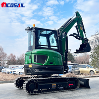 3.5 Ton Crawler Micro Digger Pilot-operated Construction Equipment Small Excavator EPA Mini Digger