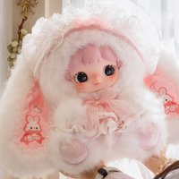 Darlym Dreaming Wonderland 600% Plush Hanging Card Doll Blind Box New Dalian'S Love Poem Body Hair