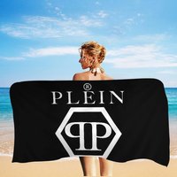 Dark Handsome Style P-Philipp Plein-Fashionable Bath Towel Microfiber Soft Water Absorbing Breathable For Cartoon Beach Towel