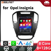 Android Autoradio GPS für Opel Insignia 2009-2013 Auto-Multimedia-Player Kabelloses Carplay 9,7 Zoll Vertikaler Bildschirm Stereo WIFI