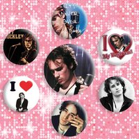 J-Jeff B-Buckley Brooches Cartoon Badge Pins Backpack Hat Accessories Friend Gift