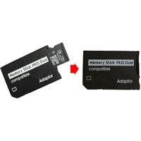 Memory Stick Pro Duo Adapter Reader For PSP3000/PSP2000/PSP1000 Micro TF Card Memory Card