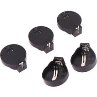 10PCS Environmental protection material CR2032 Coin Cell Battery Holder Case Black Coin Cell Button Socket Holder Case