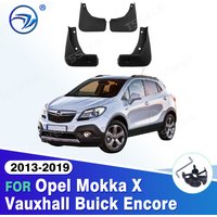 For Opel Mokka X Vauxhall Buick Encore 2013 - 2019 Mudflaps Splash Guards Front Rear Set Mud Flaps Mudguards 2014 2015 2016 2017