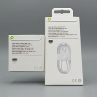 Original PD 60W Fast Charging 1M Type C Cable For Apple iPhone 15 16 17Pro Max Plus 17Air Weaving Charging Cable with Retail Box