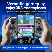 D6MINI Wireless Mobile Game Controller with Hall Joystick Quick Trigger USB C Gamepad for 3DS Android ios Switch