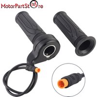 AliExpress FLYPIG Ebike Full Twist Throttle Grips 3 Pin Waterproof for E-Bike Electric Bike Scooter Throttle Ridstar Q20 12V 24V 36V 48V 60V 72V