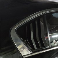 For Honda Accord 9th 2014-2017 Rear Window Blind Shades Louver Frame Molding Cover Sticker Trim Car Styling Accessories