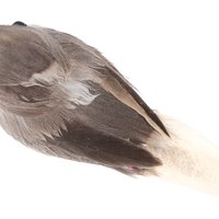 New Sale 1Pc Gray fake birds artificial foam feathers sparrow home party wedding decor