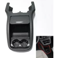 For Mercedes Benz V-Class Vito Viano 2016-2023 Storage Box Deluxe Version Assembly With Cigarette Lighter&USB&Water Cup Holder