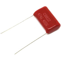 20pcs CBB22 474J400V 400V474J 470nF 400V 5% P10 Foot Distance 10mm Metallized Polypropylene Film Capacitor