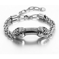 Cross Stainless Steel Men's Bracelet Adjustable Minimalist Chain 2026 Trendy Luxury Accessory Boyfriend Birthday Gift