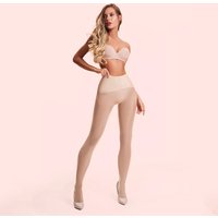 Kave 20D Sexy Colored Oil Sheer Shiny Stockings Pantyhose 360°Seamless Crotch High Waist Smooth Tights for Women Wholesale