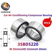 1PCS 35BD5220 Bearing 35X52X20 mm ABEC-7 For Car Air Conditioning Compressor Bearings Double Sealed 355220 2RS