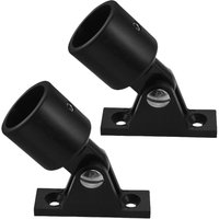 2Pcs Marine Boat Tent Accessories High Strength Nylon Bimini Top Jaw Slide End Cap Stable Canopy Fittings Yacht Hardware 25Mm