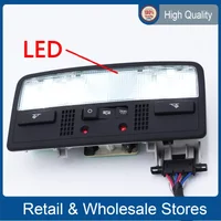 Black 3BD 947 105 2EN 3B7 947 105F 3BD947105 LED white Color Dome Light Interior Reading Lamp for Passat B5 Golf 4 Bora