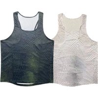 Men Run Vest Athletics Tank Top Speed Fitness Shirt Sleeveless Athlete Track Field Singlet