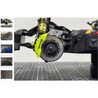 RC Simulated Brake Caliper Decor Parts For Rlaarlo XTS-S10 Matches 32/37.5mm Diameter Disc Rail wing Custom Upgrade Accessories image 4