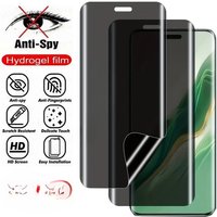 1-3Pcs Anti-Spy Soft Hydrogel Film for Honor 600 400 Magic 8 7 Lite X9 D C X70 X60 Pro Air Screen Protector Soft Film Full Cover