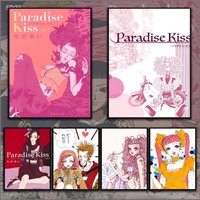 Anime P-Paradise kiss Poster HD Art Sticky Wall Waterproof Home Living Room Bedroom Bar Aesthetic Decoration