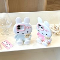 Cartoon Miffy for Iphone 14/13 Phone Case Kawaii for Iphone 17/16/15 Promax Phone Case Shockproof and Anti Drop Phone Case
