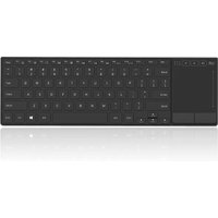 Mini clavier sans fil Rii K22S avec pavé tactile multi-touch, compatible avec PC, Mac, ordinateur portable, Windows, tablette