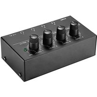 HA400 Mini Amplifier Headphone Amplifier 4 Channels Ultra-Compact Stereo Audio Amplifier