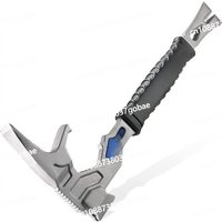 Home and Outdoor Multi-Functional Hammer, Nail Lifter, Crowbar, Fire Dismantling Tool