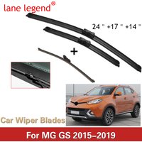 Car Front Rear Wiper Blades For MG GS 2015-2019 AS21 Cleaning Windscreen Windshield Accessories Windows Brushes Washer 24"17"14"
