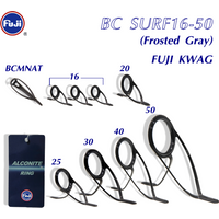 KW SURF16-50/40 Guide Set Fuji Original 'A Ring' Heavy Surf Fishing Rod Combo for Heavy Duty Rods DIY Fishing Gear Accessories