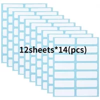Waterproof 168Pcs Self-adhesive Labels Blank Name Sticker Thermal Labels Sticker Paper Package Labe Supermarket Price Blank Tag