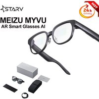 MEIZU MYVU Smart AR Glasses with Voice Prompter Real-time Translation Subtitles Conference Assistant Navigation AI Glasses